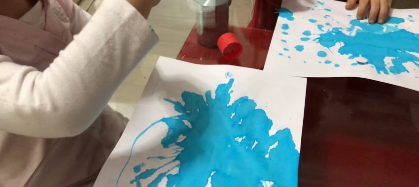 ÜFLEYEREK OLUŞTURULAN SEVİMLİ MİKROPLAR